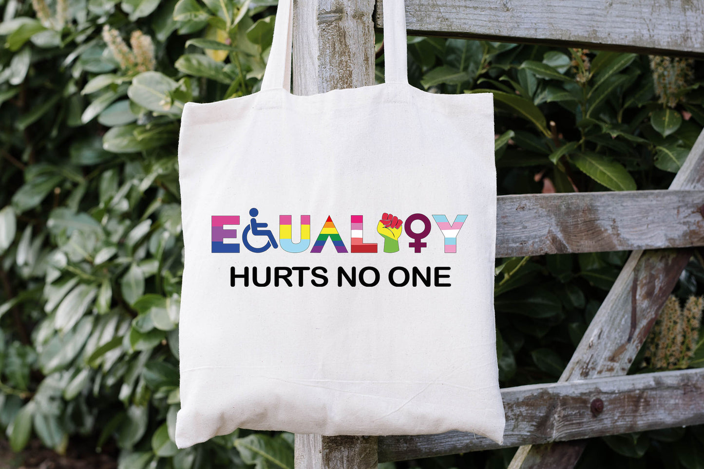 Equality Hurts No One, Lgbt Bags, Lgbt Tote Bag, Rainbow Bag-newamarketing