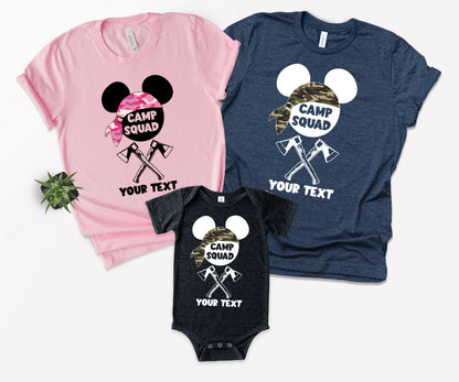 Disney Custom Shirts, Disney Squad Shirts, Custom Camp Shirts-newamarketing
