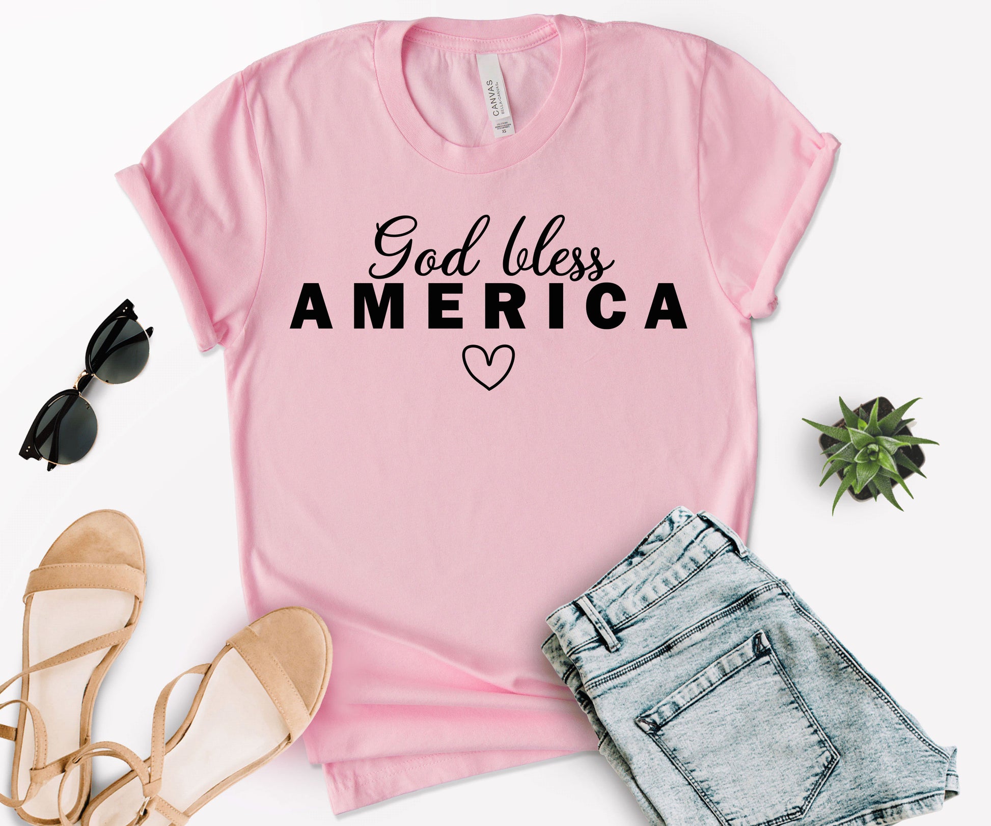 God Bless America Shirt, America Shirt, Independence Day Shirts-newamarketing