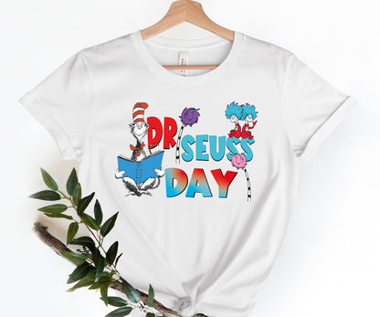 Dr Seuss Day Shirt, Dr Seuss T-Shirts For Teachers, Reading T-Shirt-newamarketing