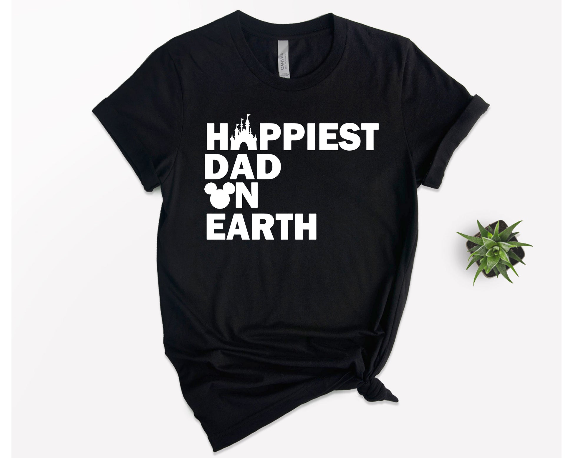 Happiest Dad on Earth Shirt, Disney Dad T-shirt, Disneyland Tee-newamarketing