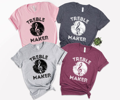 Treble Maker T-Shirts, Music Group T-Shirts, Vintage Music Shirts-newamarketing