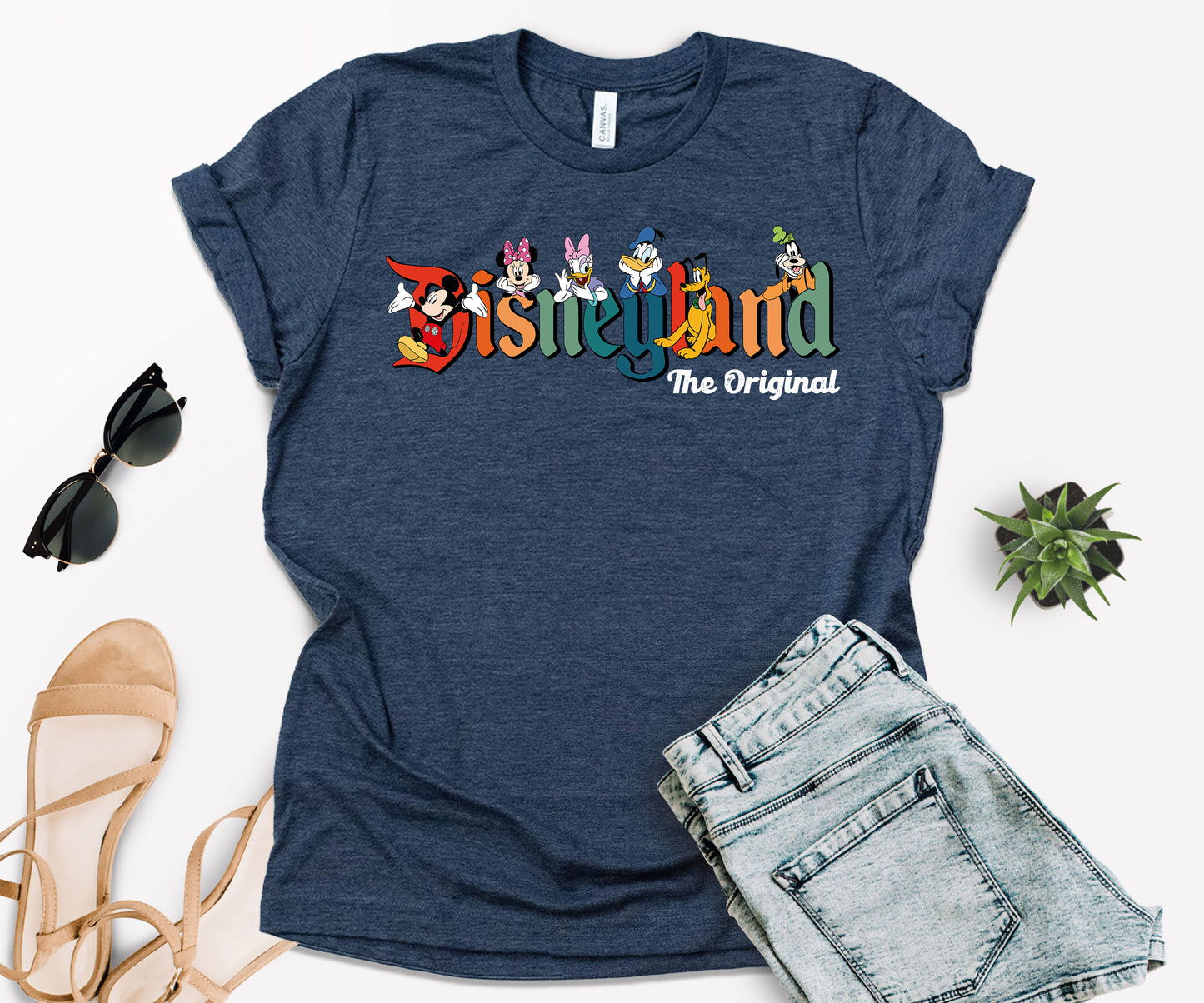 Disneyland Shirt, Vintage Disneyland Shirts, Mickey and Friends Shirts-newamarketing