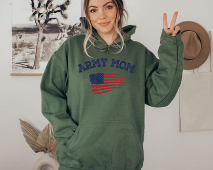 Army Mom Sweatshirt, Army Mom Hoodie, Proud Army Mom Sweatshirt-newamarketing
