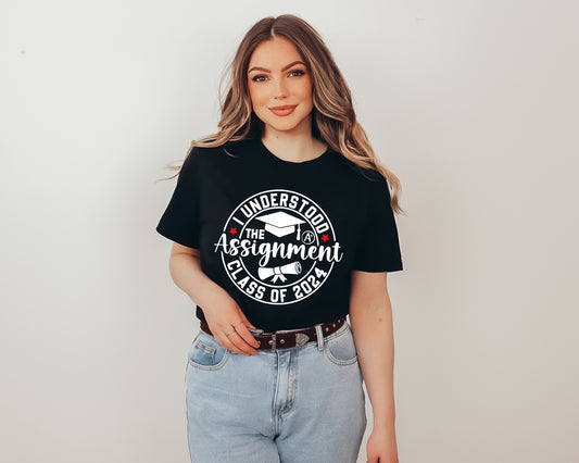 Graduation Shirt, 2024 Graduation Shirts, Class of 2024 Graduation Shirts-newamarketing