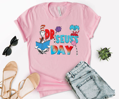 Dr Seuss Day Shirt, Dr Seuss T-Shirts For Teachers, Reading T-Shirt-newamarketing