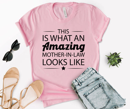 Mother In Law T-Shirt, Best Mother In Law Shirt, Mother's Day Gift Ideas For Mother In Law-newamarketing