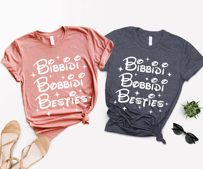 Bibbidi Bobbidi Boo Shirt, Disney Best Friends Shirts, Bibbidi Bobbidi Besties-newamarketing