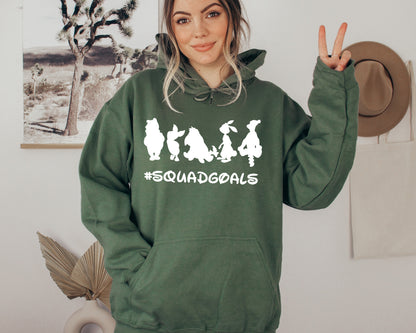 Squad Goals Disney, Hoodie Squad, Squad Goals Sweatshirt-newamarketing