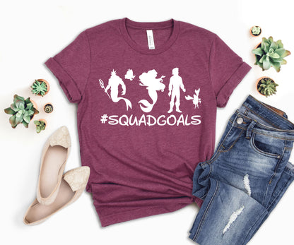 Disney Squad Goals Shirt, Mickey and Friends Shirt, Disney Squad Shirt-newamarketing