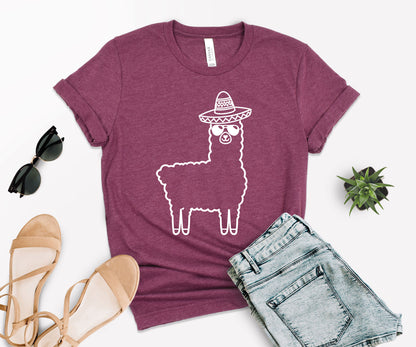 Llama Shirt, Fiesta shirts, Cinco De Mayo Shirt-newamarketing