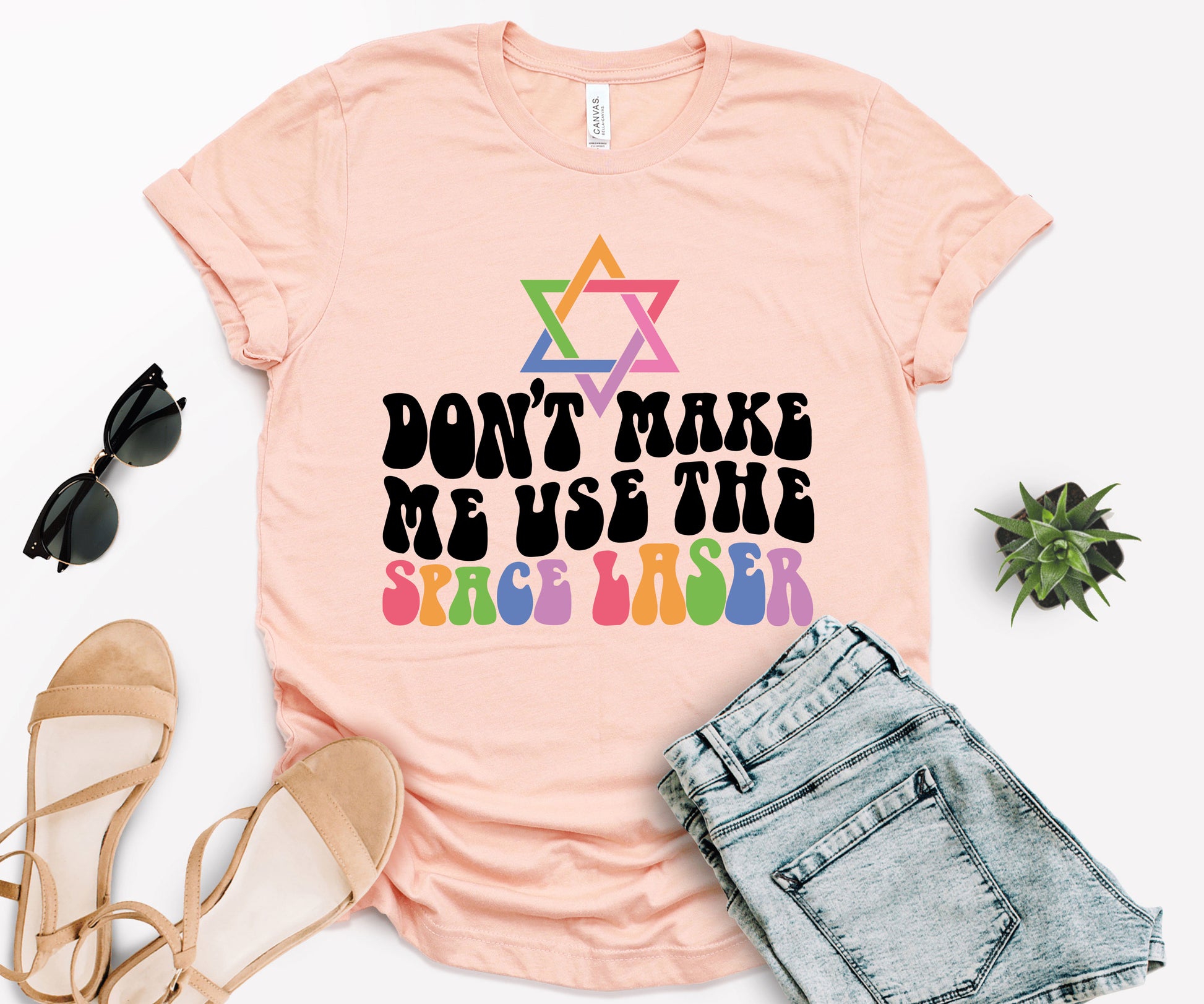 Don’t Make Me Use The Space Laser Shirt, Jewish Space Laser Shirt, Funny LGBTQ Shirt-newamarketing
