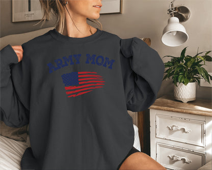 Army Mom Sweatshirt, Army Mom Hoodie, Proud Army Mom Sweatshirt-newamarketing