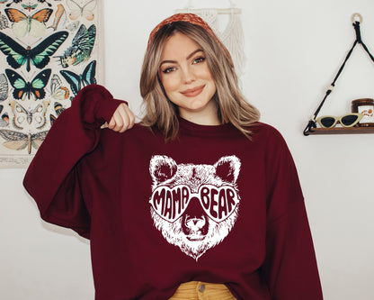Mama Bear Sweatshirt, Bear Crewneck, Mama Bear Hoodie-newamarketing