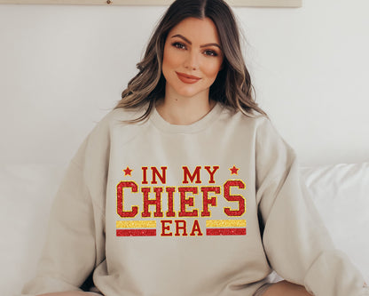 In My Chiefs Era Sweatshirt, Chiefs Sweatshirts, Swifty Sweatshirt-newamarketing