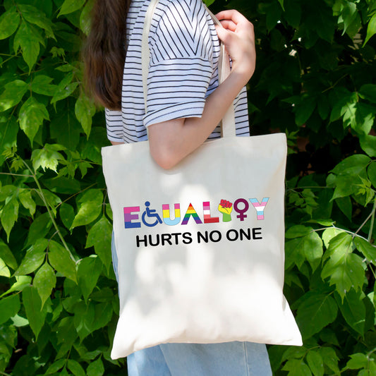 Equality Hurts No One, Lgbt Bags, Lgbt Tote Bag, Rainbow Bag-newamarketing