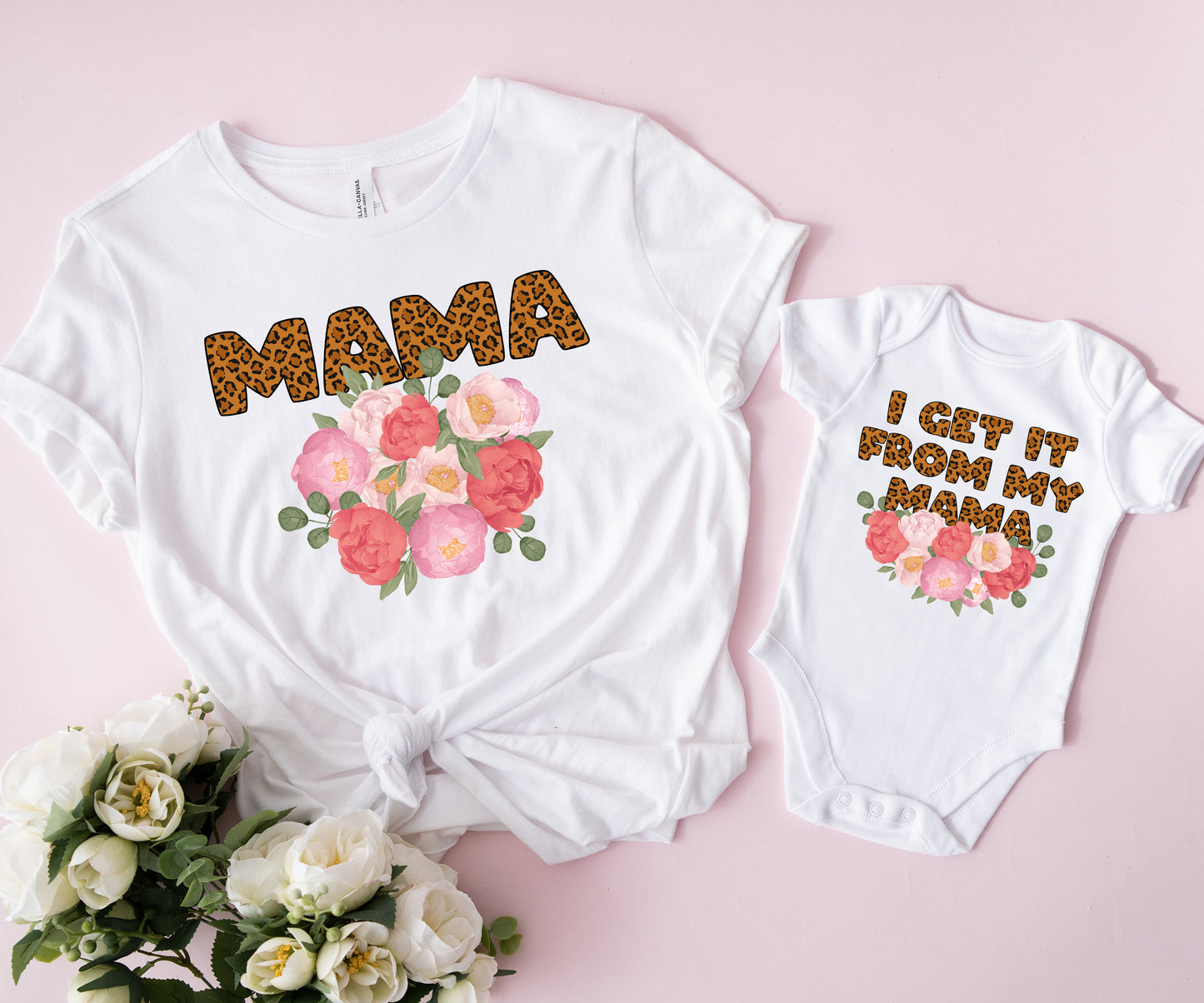 Mommy And Me Mother's Day Shirts, I Got It From My Mama Shirt, Best Gifts For A New Mom-newamarketing