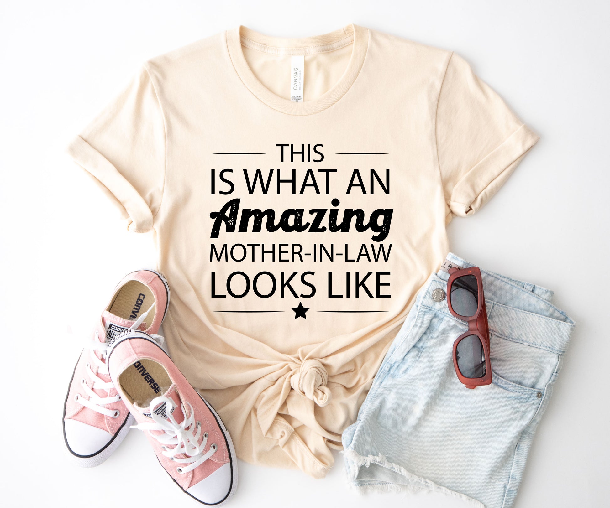 Mother In Law T-Shirt, Best Mother In Law Shirt, Mother's Day Gift Ideas For Mother In Law-newamarketing
