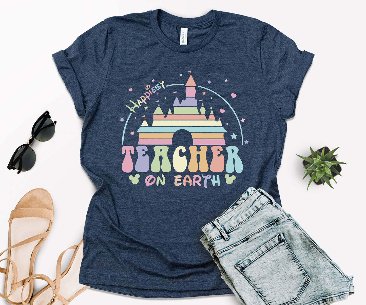 Happiest Place on Earth Shirt, Earth Day Teacher Shirts, Disney Teacher Shirts Media -newamarketing