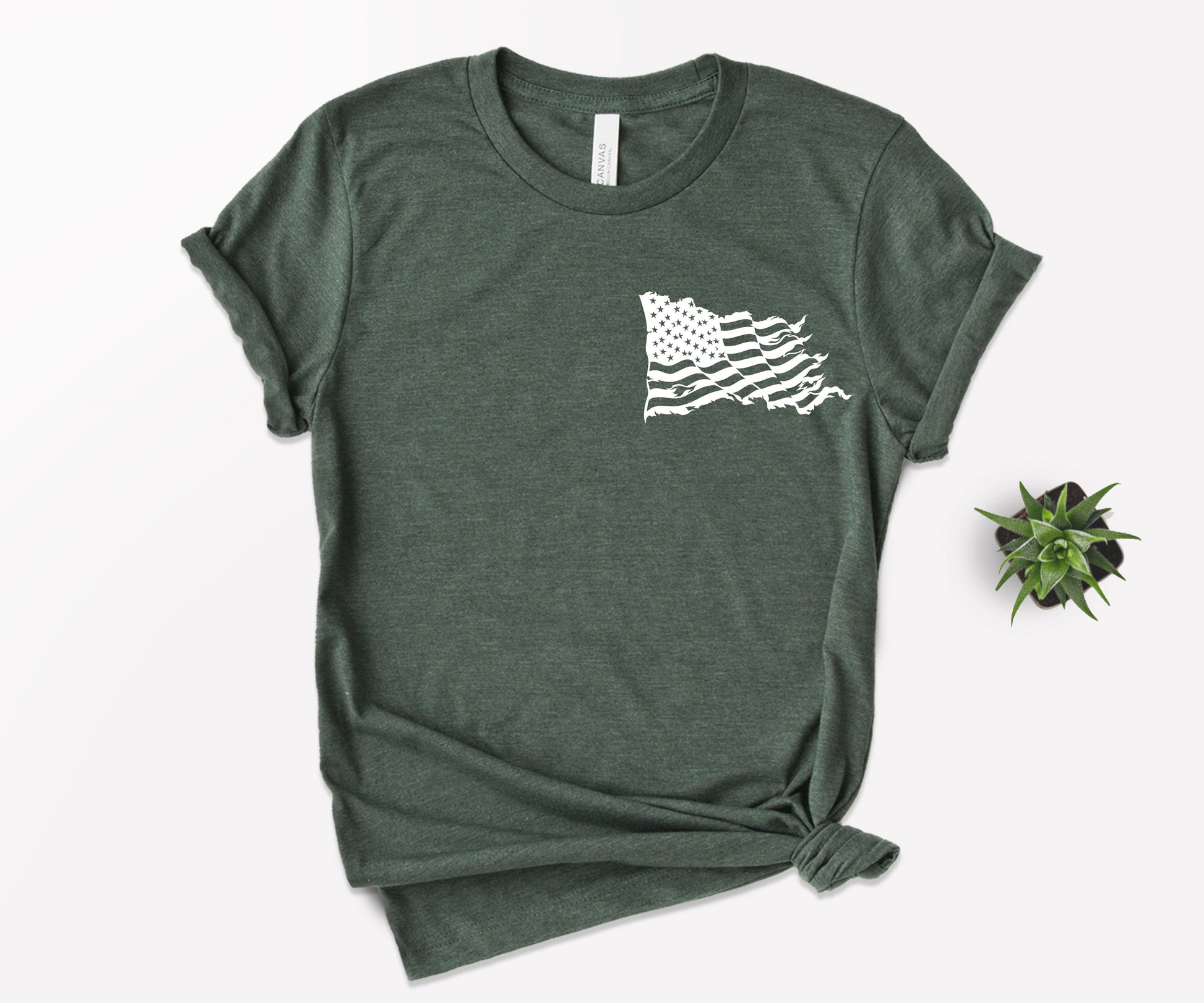American Flag Shirt, Patriotic American Flag T-shirt, Usa Made American Flag Shirt-newamarketing