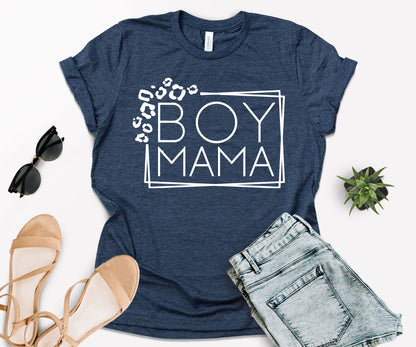 Boy Mama Shirt, Funny Mama Shirt, Gift New Mom-newamarketing