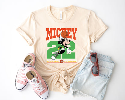 Disney Custom Shirts, Custom Mickey Mouse Shirts, Mickey Basketball Shirt-newamarketing