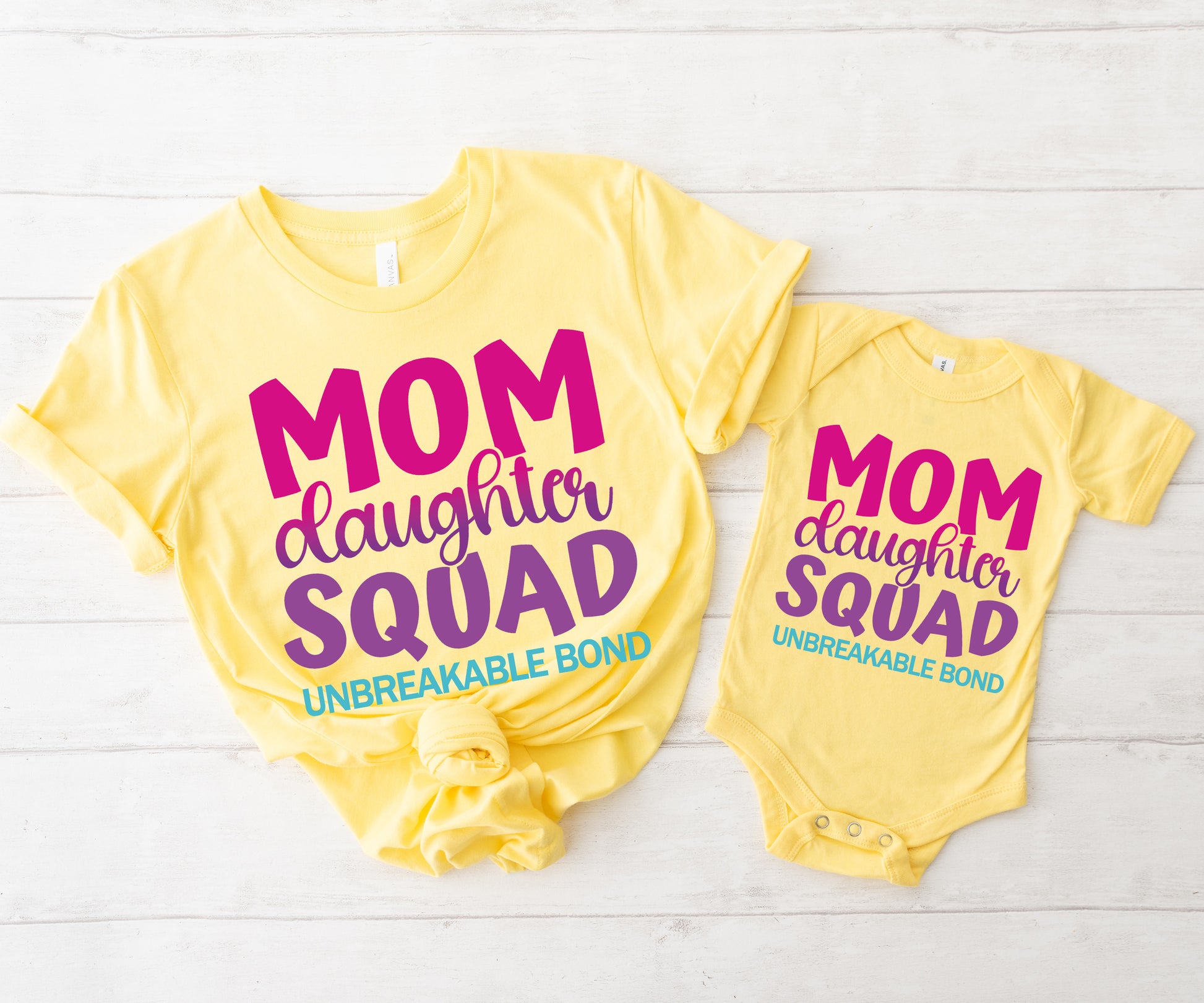 Mom Daughter Squad Shirts, A Mother and Daughter Bond Shirts, Mom Squad Shirts-newamarketing
