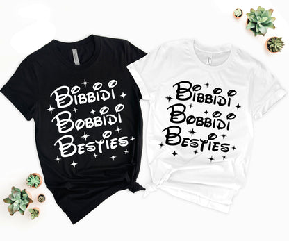Bibbidi Bobbidi Boo Shirt, Disney Best Friends Shirts, Bibbidi Bobbidi Besties-newamarketing
