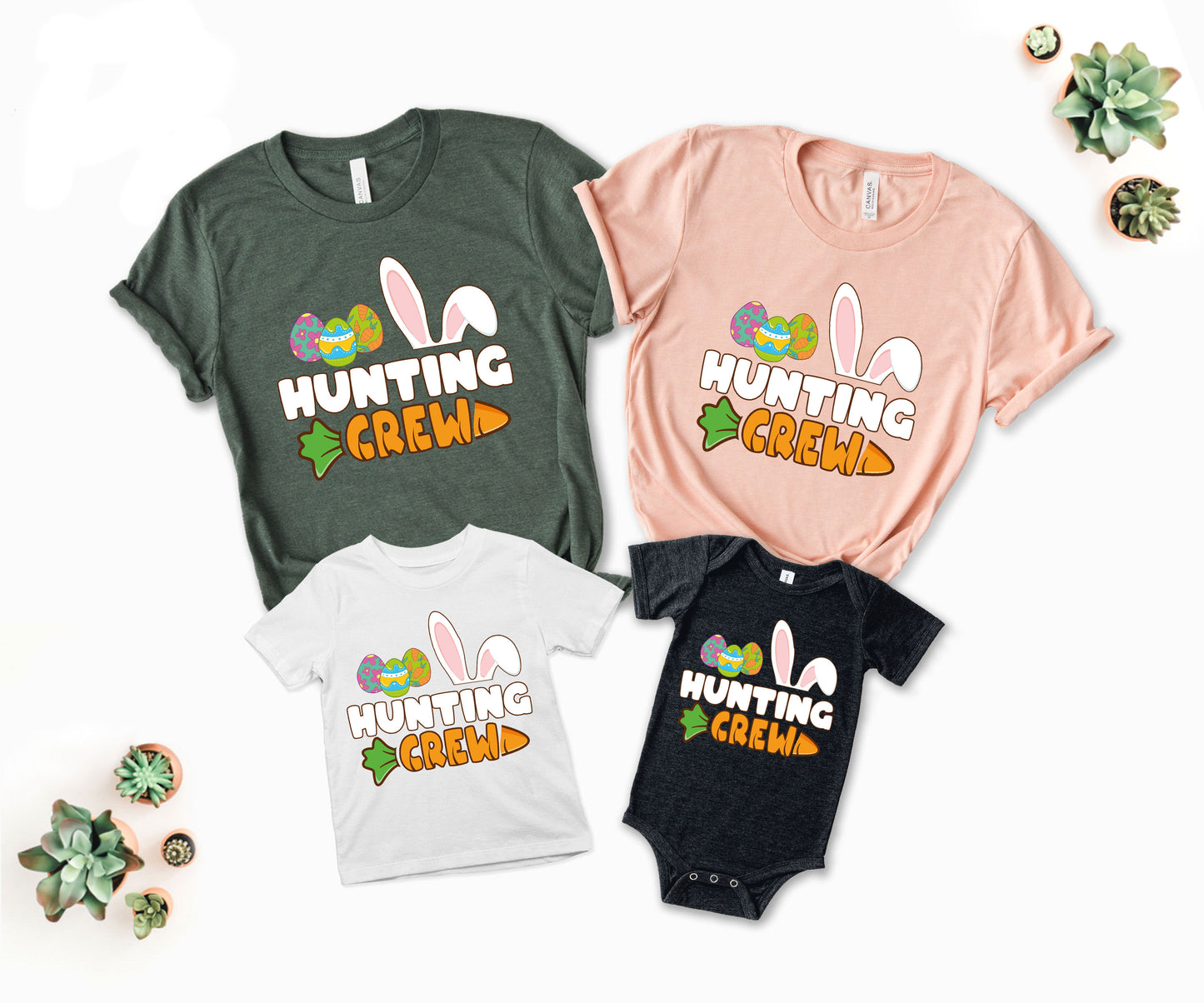 Hunting Crew Shirts, Easter Egg Hunting Shirts, Hunting Easter Bunny-newamarketing