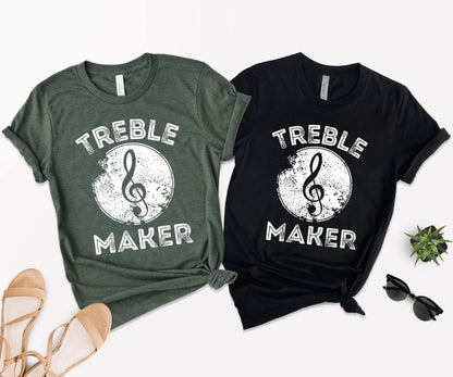 Treble Maker T-Shirts, Music Group T-Shirts, Vintage Music Shirts-newamarketing