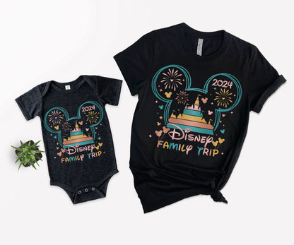 Disney Family Trip T-shirts, Disney Family Matching Shirts, 2024 Disney Shirts-newamarketing