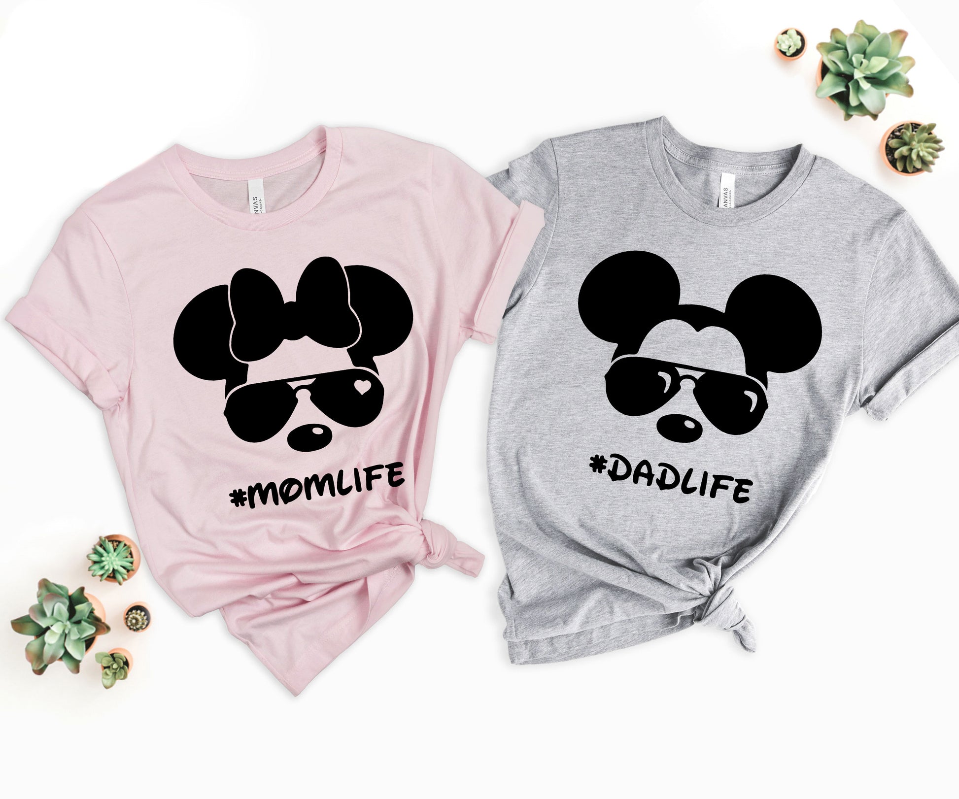 Mom and Dad Disney Shirts, Family Disney Matching Shirts, Disneyland Shirts-newamarketing
