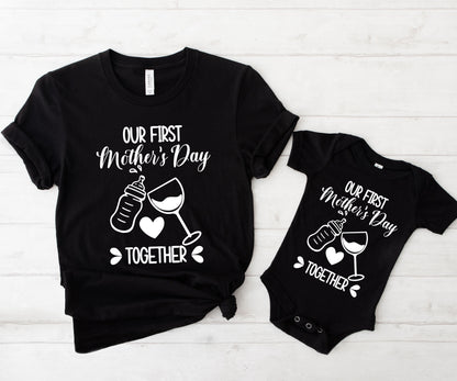 Our First Mother's Day Shirt, Our First Mothers Day Matching Shirts, Mother's Day Gift-newamarketing