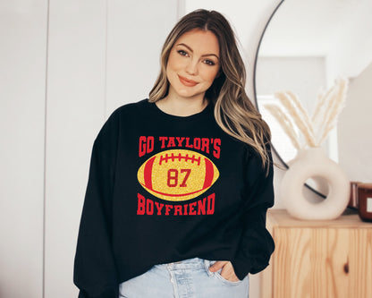 Go Taylors Boyfriend Sweatshirt, Taylor Swift Sweatshirt, Taylor Swift 87 Sweatshirt-newamarketing