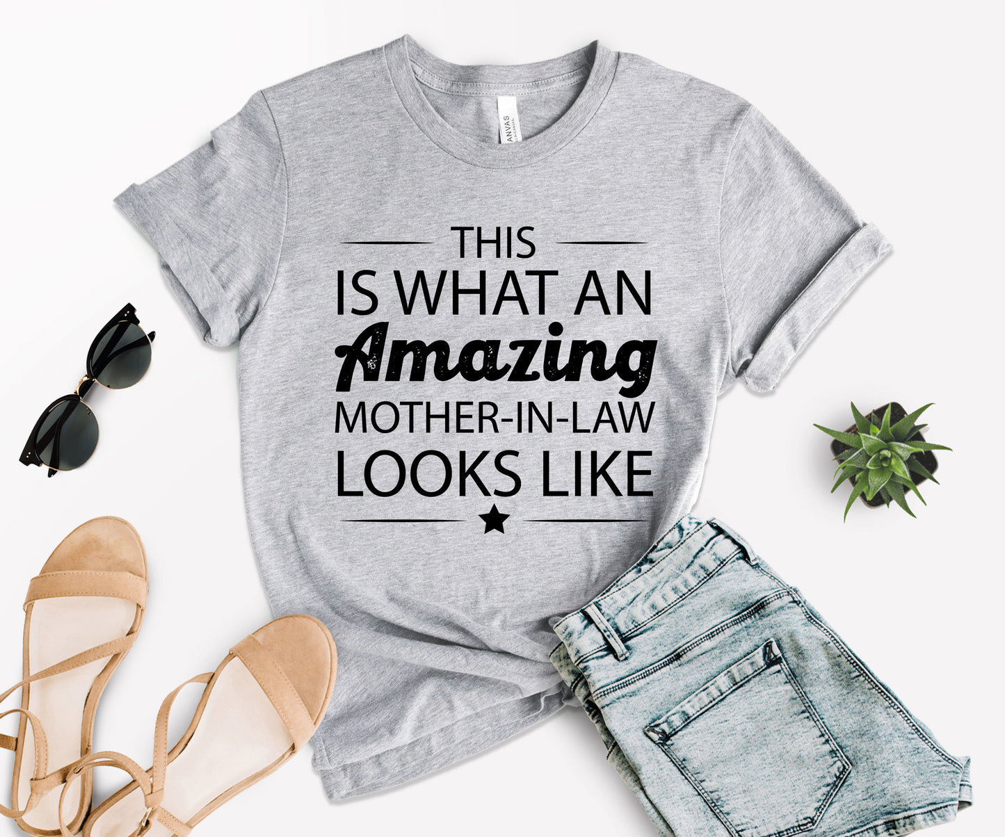 Mother In Law T-Shirt, Best Mother In Law Shirt, Mother's Day Gift Ideas For Mother In Law-newamarketing