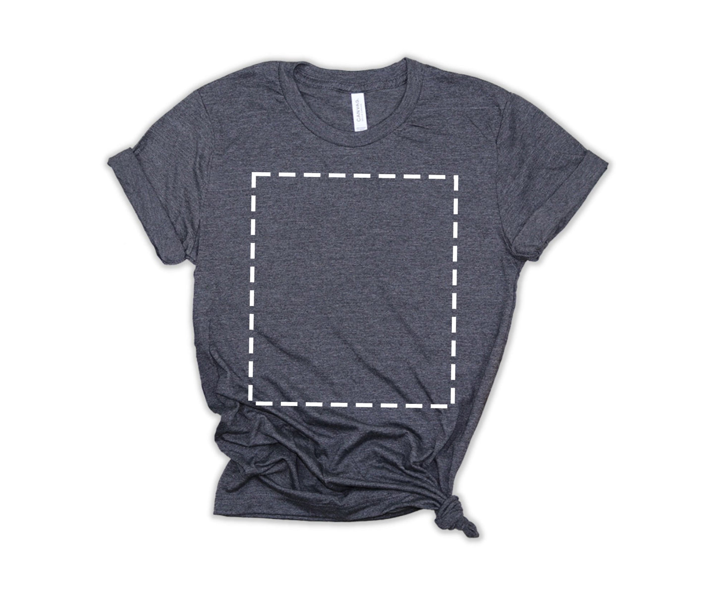 Bella Canvas Unisex T-Shirt, Custom T-Shirt Design, Personalized T-Shirt, Crewneck Dark Grey - newamarketing