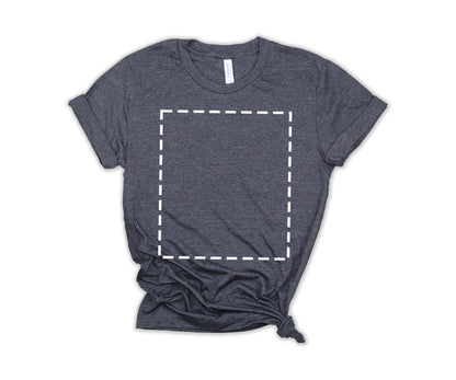 Bella Canvas Unisex T-Shirt, Custom T-Shirt Design, Personalized T-Shirt, Crewneck Dark Grey - newamarketing