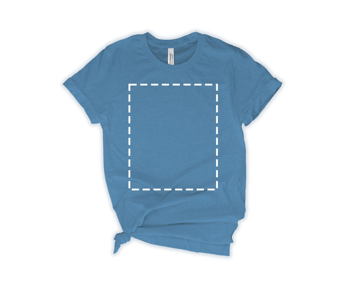 Bella Canvas Unisex T-Shirt, Custom T-Shirt Design, Personalized T-Shirt, Crewneck True Royal - newamarketing