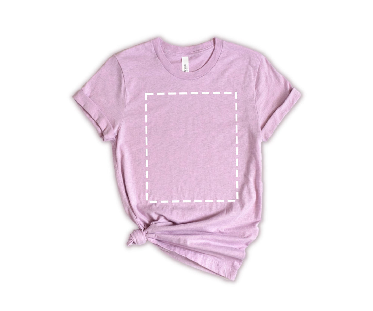 Bella Canvas Unisex T-Shirt, Custom T-Shirt Design, Personalized T-Shirt, Crewneck Lilac - newamarketing