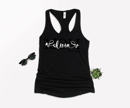 Personalized Mom Est Shirt, Custom Mom Shirts, Mother's Day Shirt-newamarketing