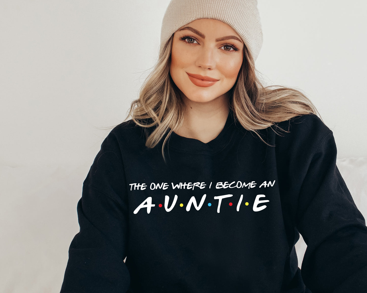 The One Where I Become An Aunt Sweatshirt, Aunt Sweatshirt, Custom Aunt Hoodie-newamarketing