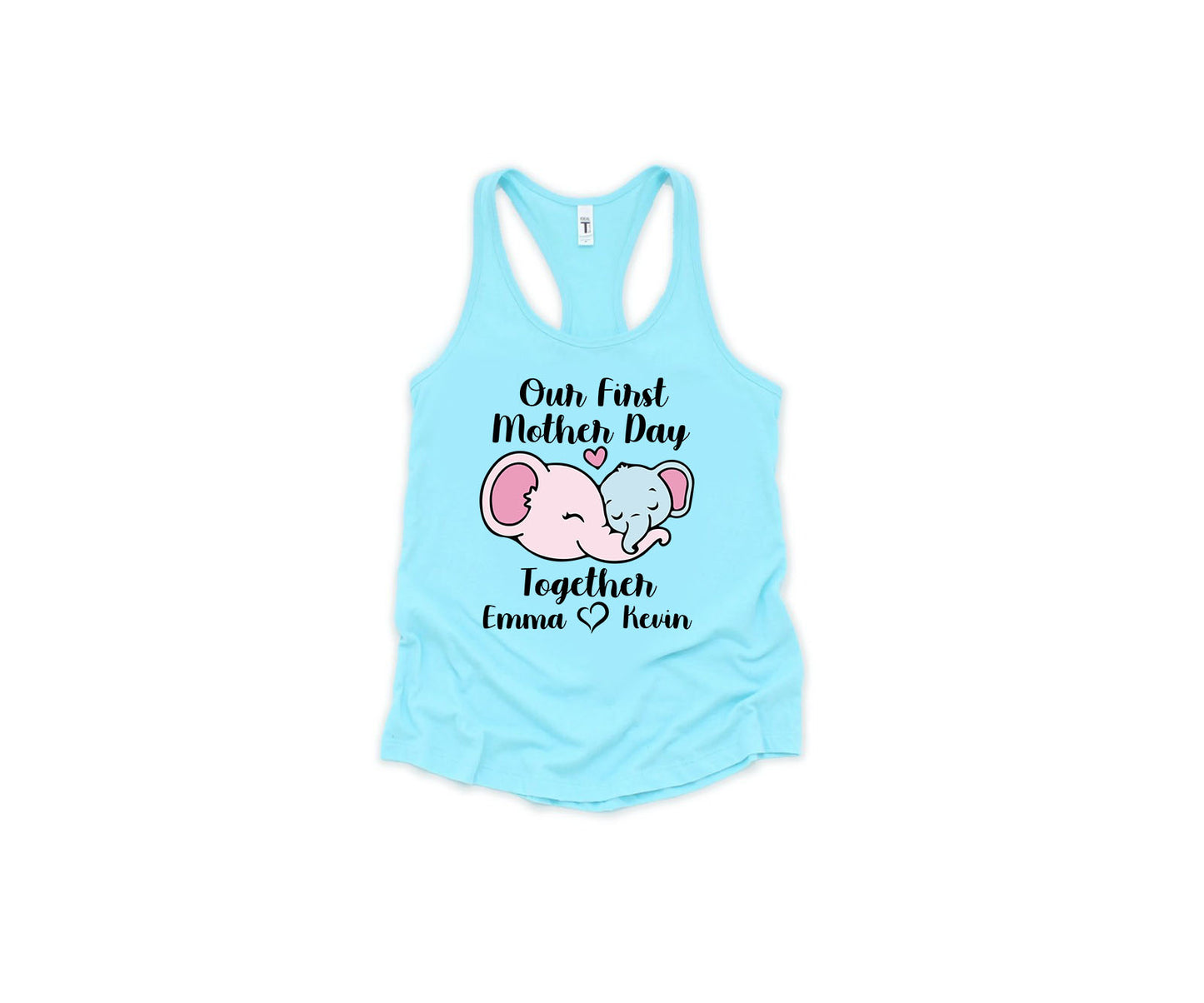 Our First Mother's Day Shirts, Mothers Day Shirt, Elephant Mommy Shirt-newamarketing