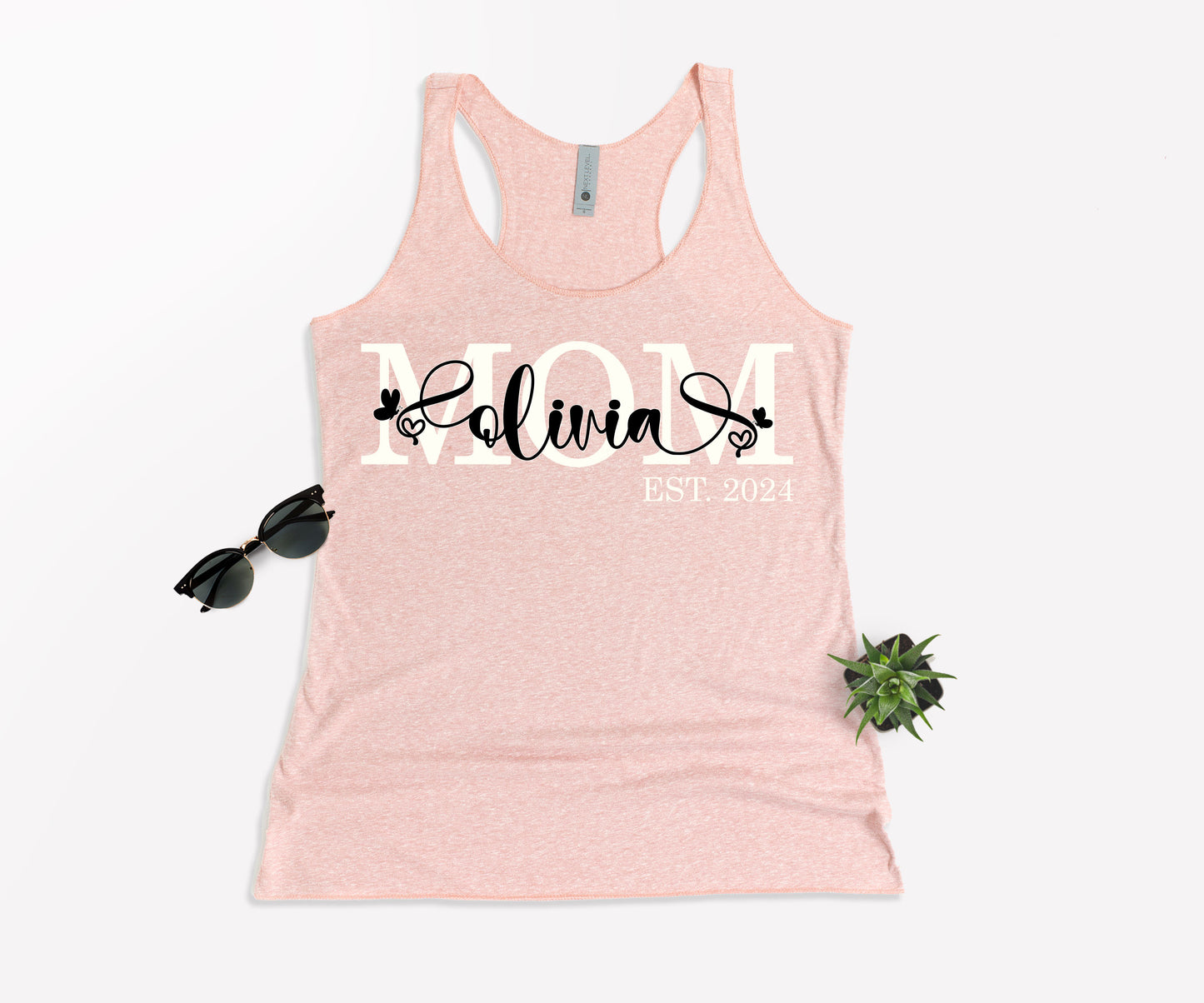 Personalized Mom Est Shirt, Custom Mom Shirts, Mother's Day Shirt-newamarketing