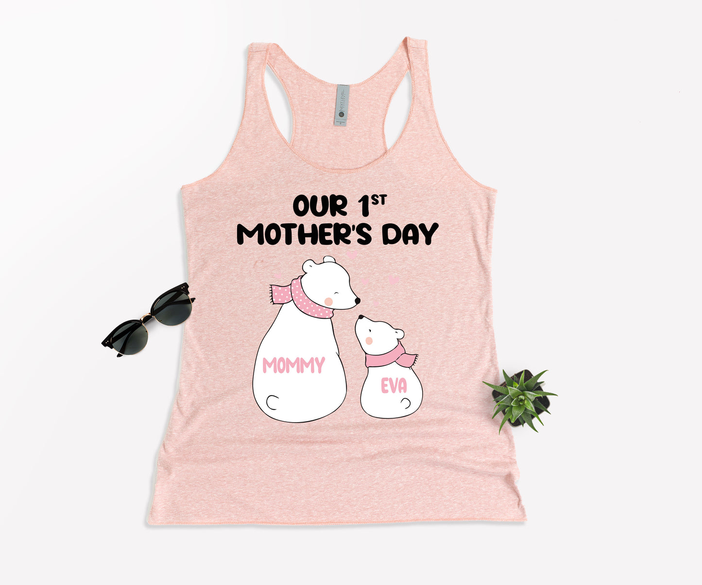 Our 1st Mother's Day Shirt, Custom Mom Matching Shirts, First Mothers Day Shirt-newamarketing
