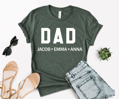 Custom Grandpa Shirt, Custom Father's Day Shirts, Custom Grandpa Dad Shirt-newamarketing