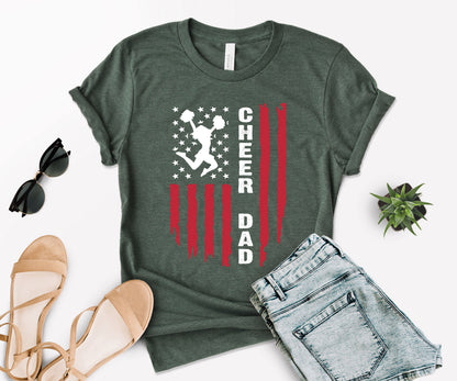 Cheer Dad Shirt, Cheer Shirt Ideas, American Dad Shirt-newamarketing