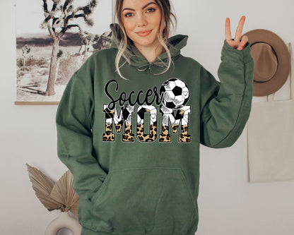 Soccer Mom Sweatshirt, Custom Soccer Mom Hoodie, Your Name Soccer Sweatshirt-newamarketing