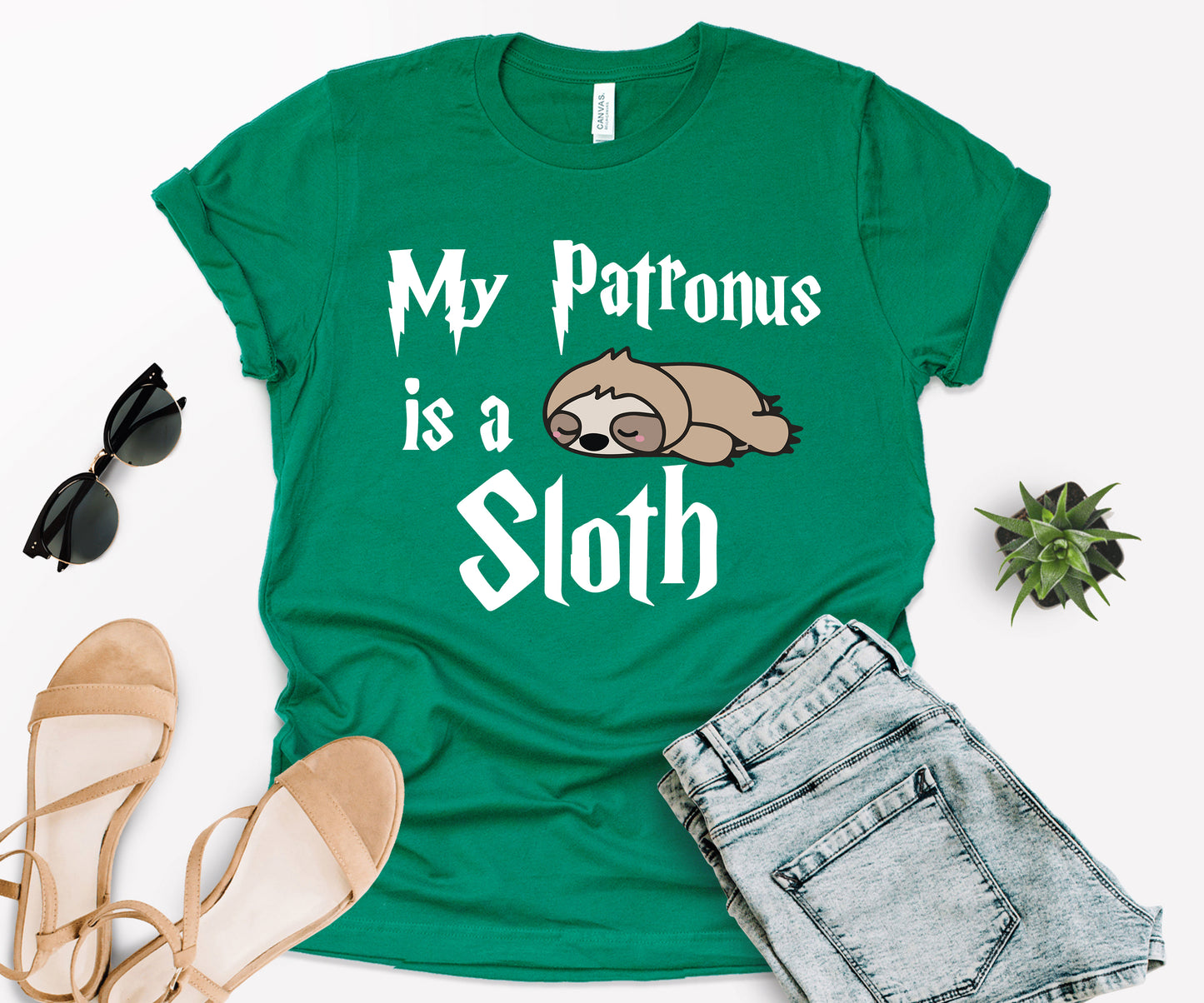 Sloth Shirt, Funny Sloth Shirts, My Patronus Is A Sloth-newamarketing