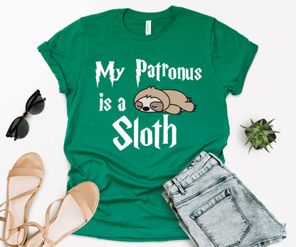 Sloth Shirt, Funny Sloth Shirts, My Patronus Is A Sloth-newamarketing