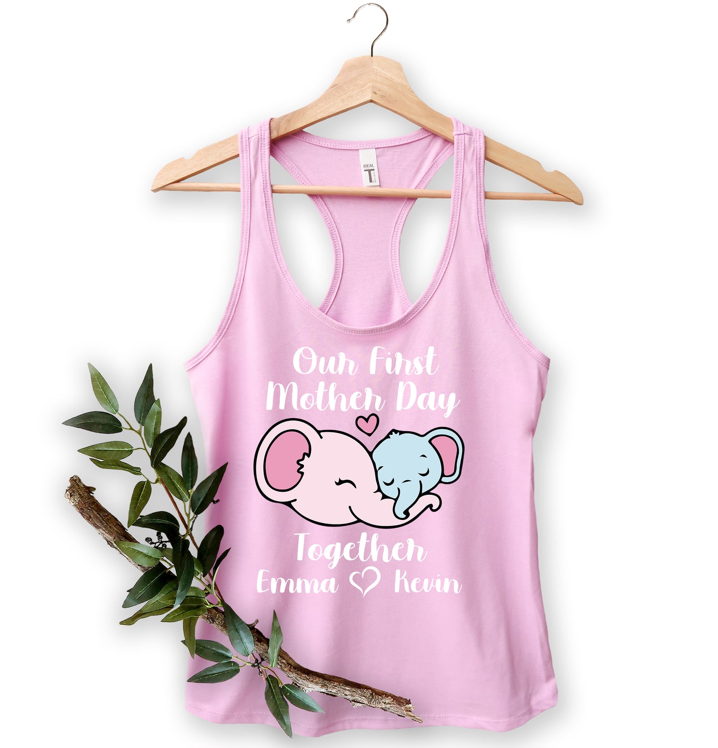 Our First Mother's Day Shirts, Mothers Day Shirt, Elephant Mommy Shirt-newamarketing